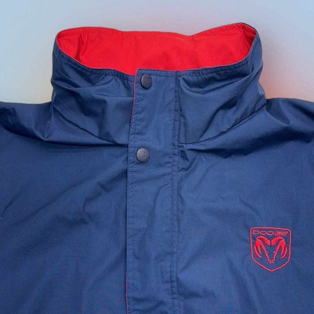 DODGE Men’s 2XL Blue 1/2 Zip Pullover Windbreaker